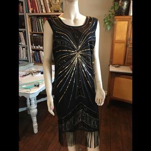 Pretty Guide Black Embellished Dress Sz XXLNWT#127